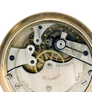 H. RICHARDSON (INGERSOLL-Ontario). Reloj de bolsillo para caballero, Lepine y remontoir. Ca. 1890