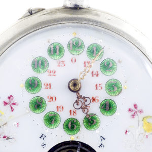 Hebdomas (Suiza). reloj de bolsillo "ocho días cuerda". Ca. 1920