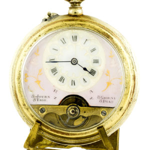 Hebdomas (Suiza). Reloj de Bolsillo "Ocho Días Cuerda". Ca. 1920