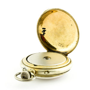 Hebdomas (Suiza). Reloj de Bolsillo "Ocho Días Cuerda". Ca. 1920