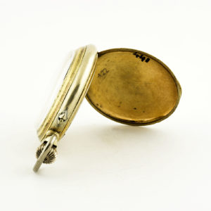 Hebdomas (Suiza). Reloj de Bolsillo "Ocho Días Cuerda". Ca. 1920