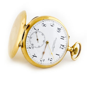 I.W.C. Reloj de Bolsillo, Lepine y Remontoir. Circa, 1911.Oro 14k.
