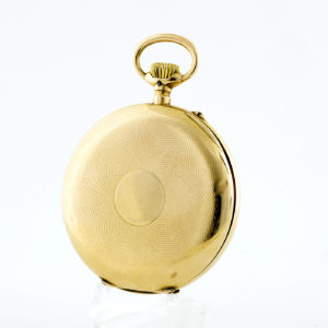 I.W.C. Reloj de Bolsillo, Lepine y Remontoir. Circa, 1911.Oro 14k.