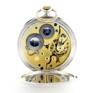 International Watch Company (IWC). Reloj de bolsillo, lepine y remontoir. Ca. 1920.