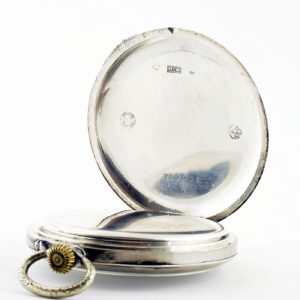 International Watch Company (IWC). Reloj de bolsillo, lepine y remontoir. Ca. 1920.