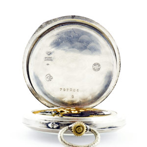 International Watch Company (IWC). Reloj de bolsillo, lepine y remontoir. Ca. 1920.