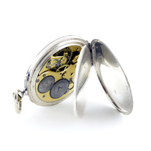 International Watch Company (IWC). Reloj de bolsillo, lepine y remontoir. Ca. 1920.