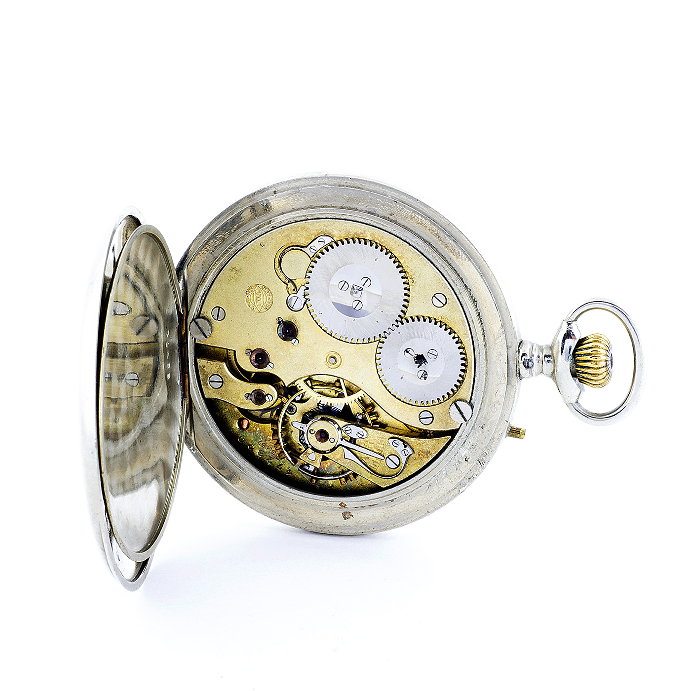 International Watch Company (IWC). Reloj de bolsillo, lepine y remontoir. Ca. ?. International Watch Company (IWC). Reloj de bolsillo, lepine y remontoir. Ca. ?.