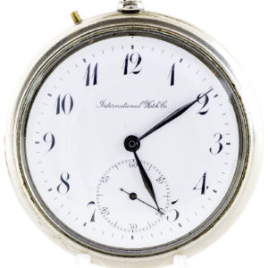 International Watch Company (IWC). Reloj de bolsillo, lepine y remontoir. Ca. ?.