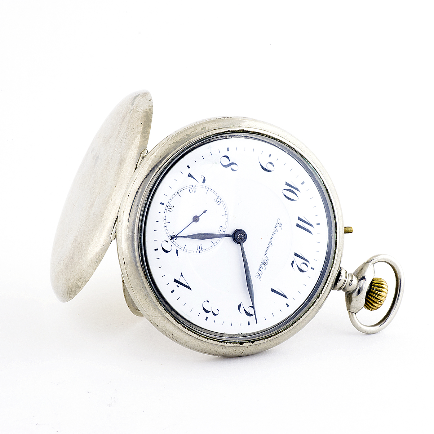 International Watch Company (IWC). Reloj de bolsillo, lepine y remontoir. Ca. ?. International Watch Company (IWC). Reloj de bolsillo, lepine y remontoir. Ca. ?.