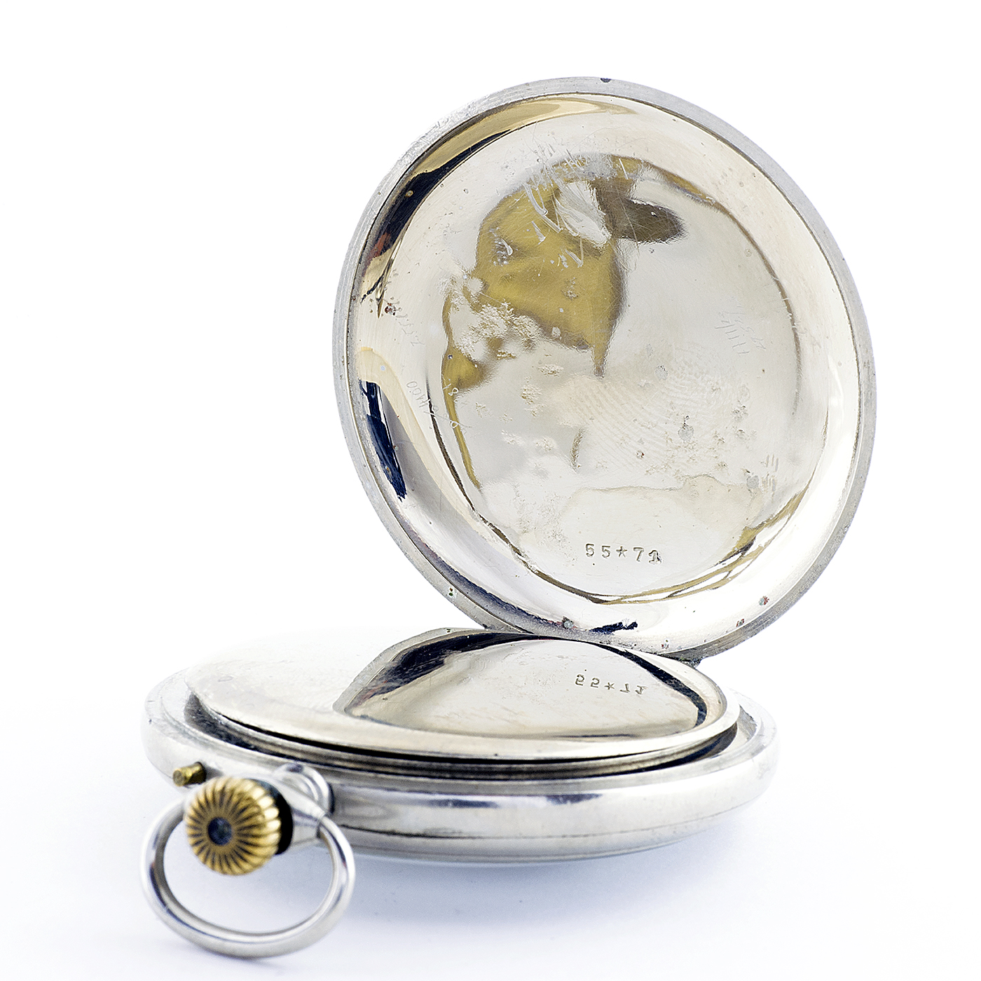 International Watch Company (IWC). Reloj de bolsillo, lepine y remontoir. Ca. ?. International Watch Company (IWC). Reloj de bolsillo, lepine y remontoir. Ca. ?.