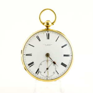 J. W. Benson, Londres - reloj de bolsillo - año 1824. Oro 18k.
