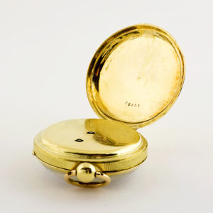 Joseph Johnson (Liverpool, 1780-1827). Reloj de Bolsillo, Lepine. Ca. 1800. Oro 18k.