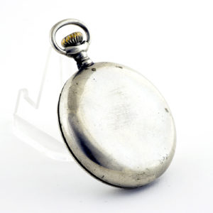 Longines. Reloj de bolsillo, lepine y remontoir. Año 1918.