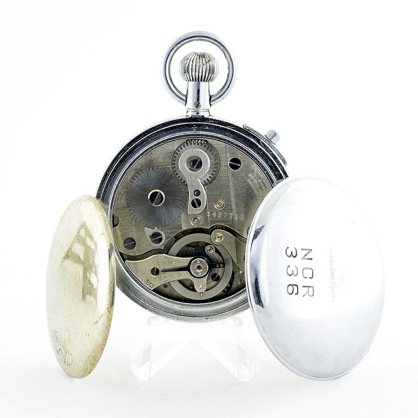 Meylan Stopwatch Company. Suiza. Cronómetro de Mano. Ca. 1950 Meylan Stopwatch Company. Suiza. Cronómetro de Mano. Ca. 1950