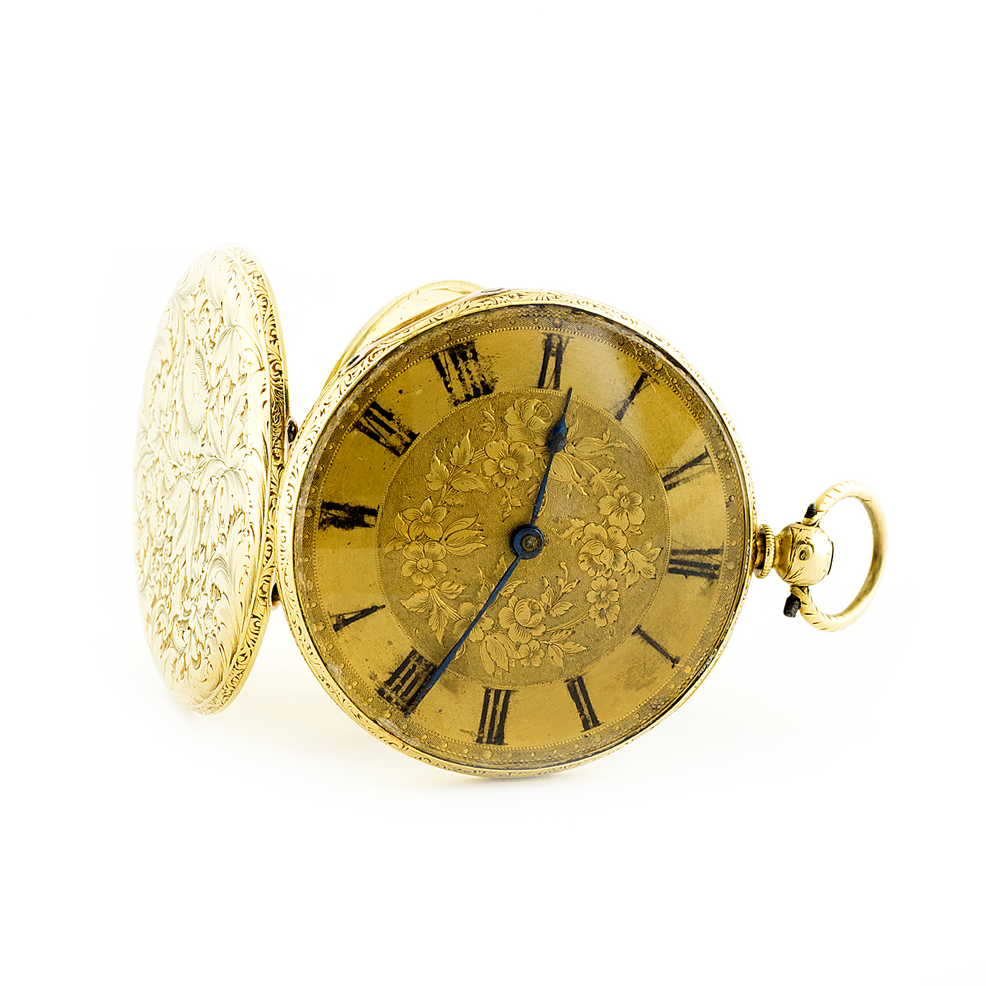 Mottu (geneve). Reloj de Bolsillo-Colgar, Lepine. Ca. 1870