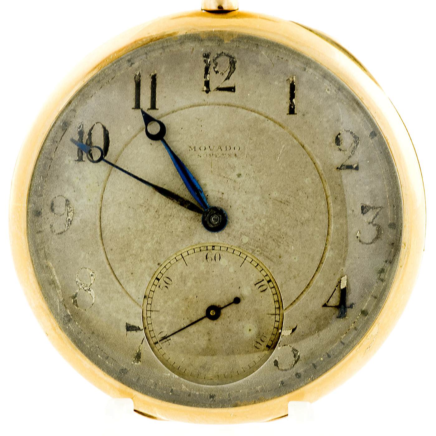 MOVADO. Reloj de Bolsillo para caballero, lepine y remontoir. Ca. 1890 MOVADO. Reloj de Bolsillo para caballero, lepine y remontoir. Ca. 1890