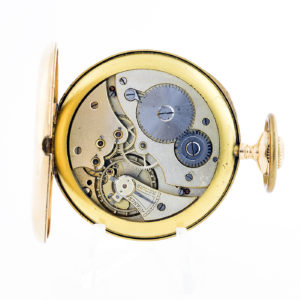 MOVADO. Reloj de Bolsillo para caballero, lepine y remontoir. Ca. 1890