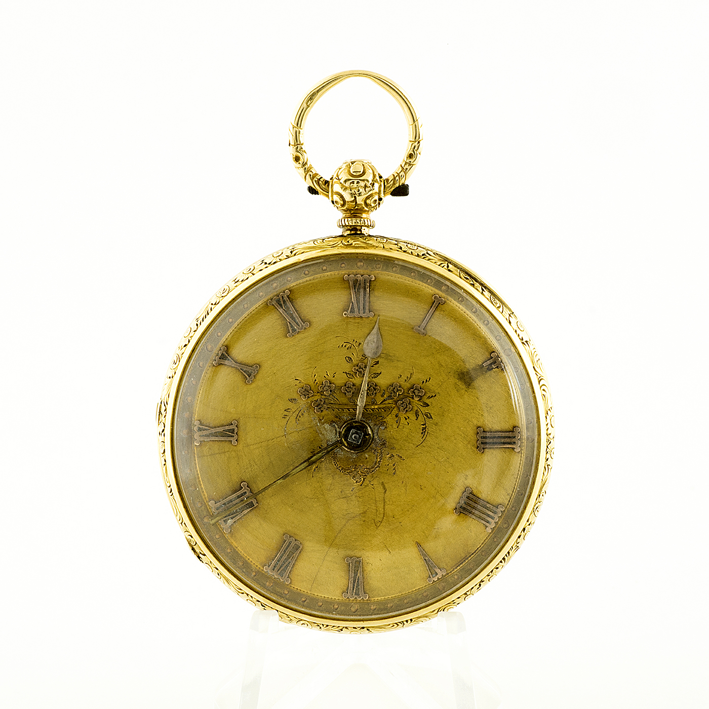 Owen & Owens. Liverpool. Reloj de Bolsillo para caballero, Lepine, Half Fusee (Semicatalino). Año 1856.