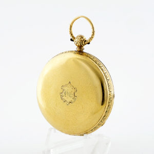 Owen & Owens. Liverpool. Reloj de Bolsillo para caballero, Lepine, Half Fusee (Semicatalino). Año 1856.