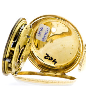 Owen & Owens. Liverpool. Reloj de Bolsillo para caballero, Lepine, Half Fusee (Semicatalino). Año 1856.