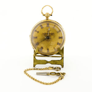 Owen & Owens. Liverpool. Reloj de Bolsillo para caballero, Lepine, Half Fusee (Semicatalino). Año 1856.