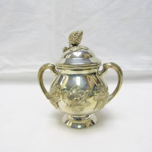 PASGORCY. Juego de Café en Plata. España, 20th. 3.750 gr.