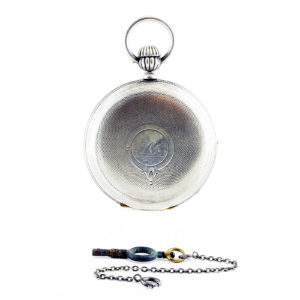Perret & Cíe. (Geneve). Reloj de Bolsillo, saboneta. Ca. 1870-1880