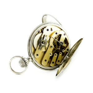 Perret & Cíe. (Geneve). Reloj de Bolsillo, saboneta. Ca. 1870-1880