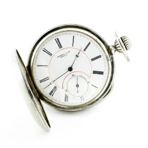 Perret & Cíe. (Geneve). Reloj de Bolsillo, saboneta. Ca. 1870-1880