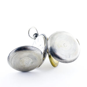 Perret & Cíe. (Geneve). Reloj de Bolsillo, saboneta. Ca. 1870-1880