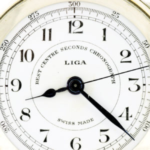 RELOJ DE BOLSILLO CRONÓMETRO. Lepine y remontoir