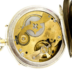 RELOJ DE BOLSILLO CRONÓMETRO. Lepine y remontoir