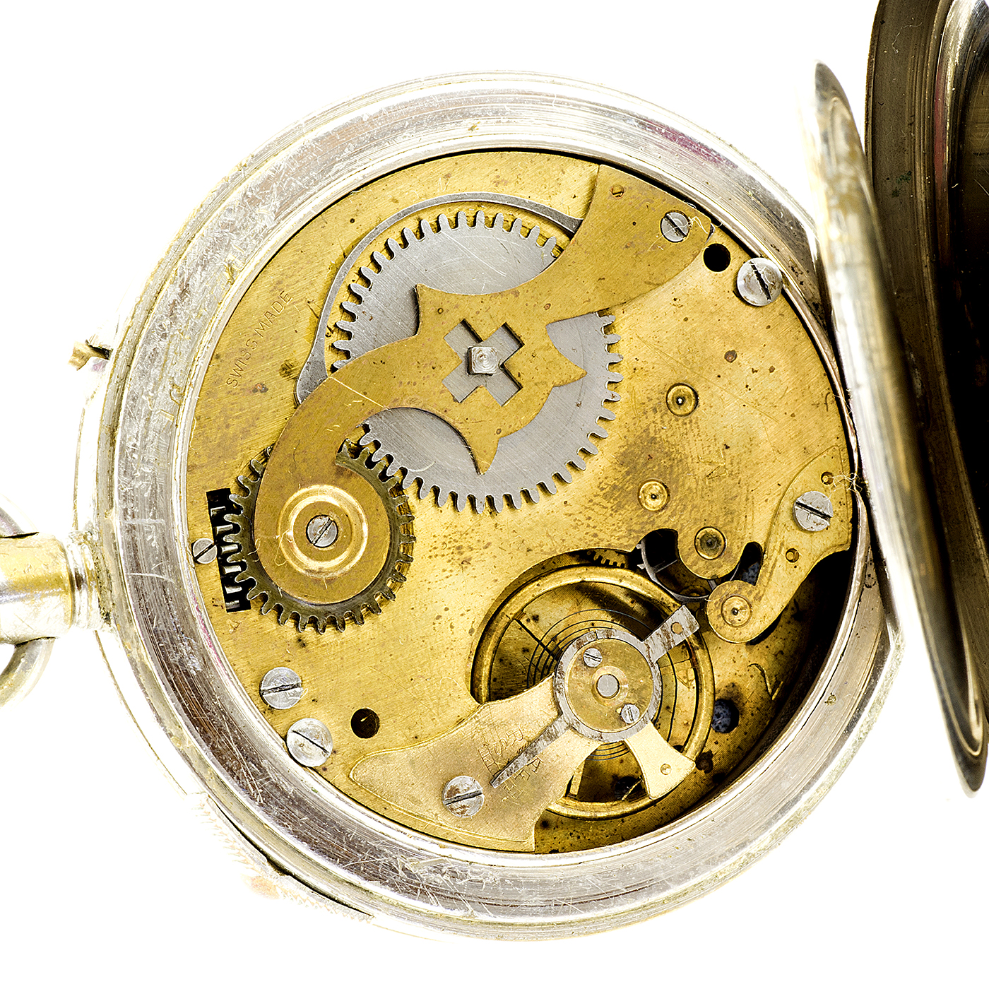 RELOJ DE BOLSILLO CRONÓMETRO. Lepine y remontoir RELOJ DE BOLSILLO CRONÓMETRO. Lepine y remontoir