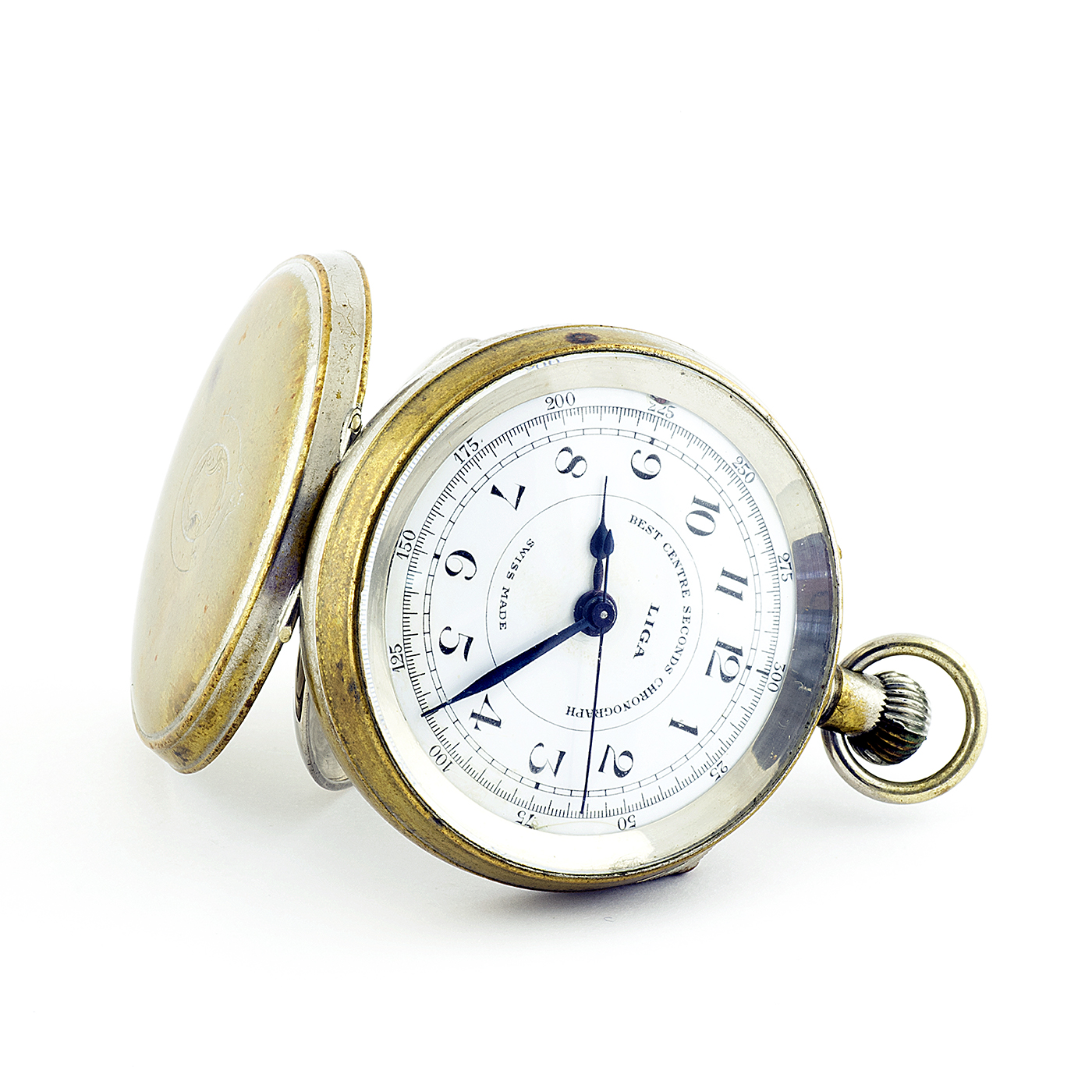 RELOJ DE BOLSILLO CRONÓMETRO. Lepine y remontoir RELOJ DE BOLSILLO CRONÓMETRO. Lepine y remontoir