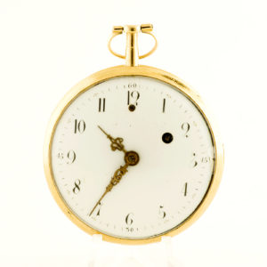 Reloj de Bolsillo para Caballero, Lepine, Verge Fusee (Catalino). Ca. 1840 Oro 18k.