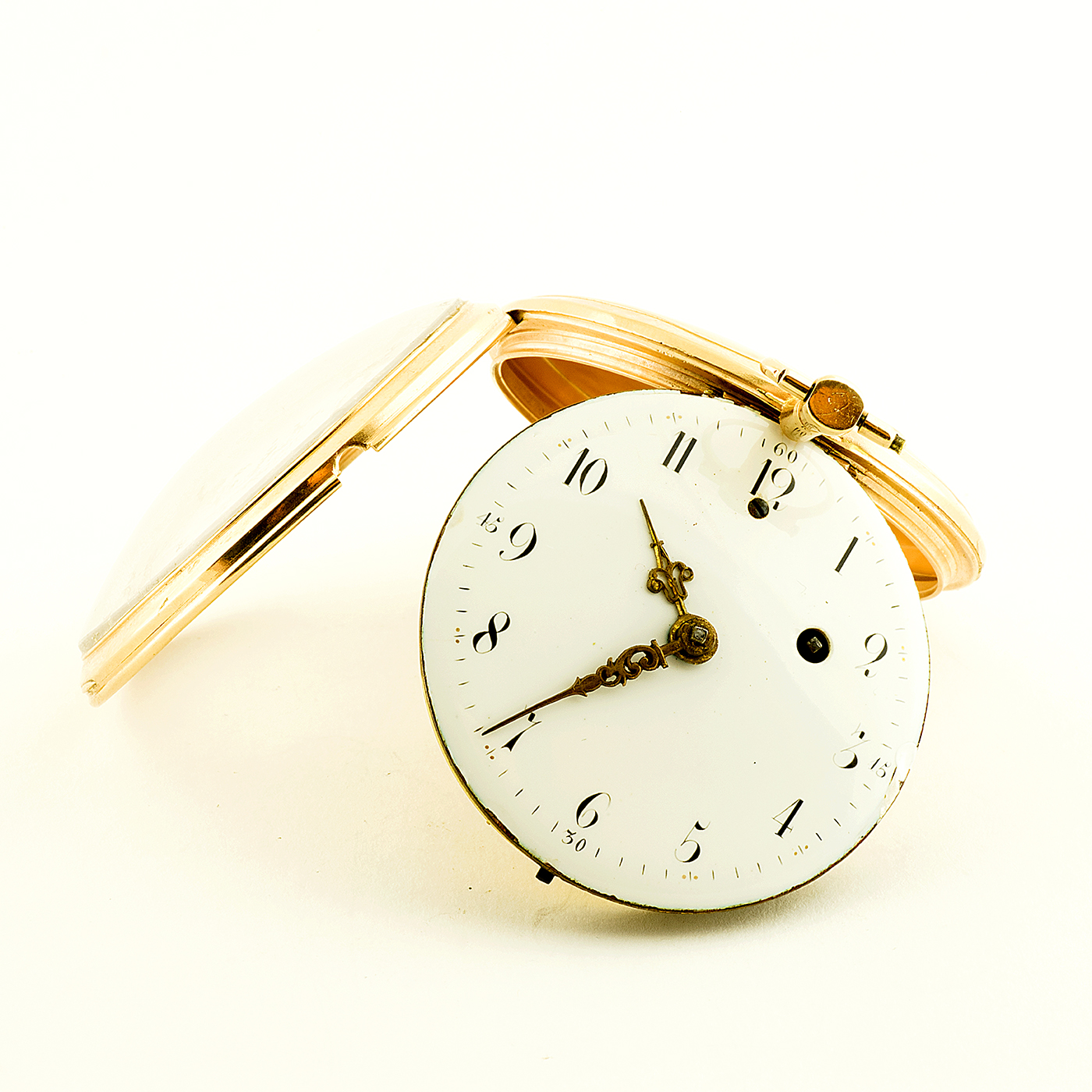 Reloj de Bolsillo para Caballero, Lepine, Verge Fusee (Catalino). Ca. 1840 Oro 18k. Reloj de Bolsillo para Caballero, Lepine, Verge Fusee (Catalino). Ca. 1840 Oro 18k.