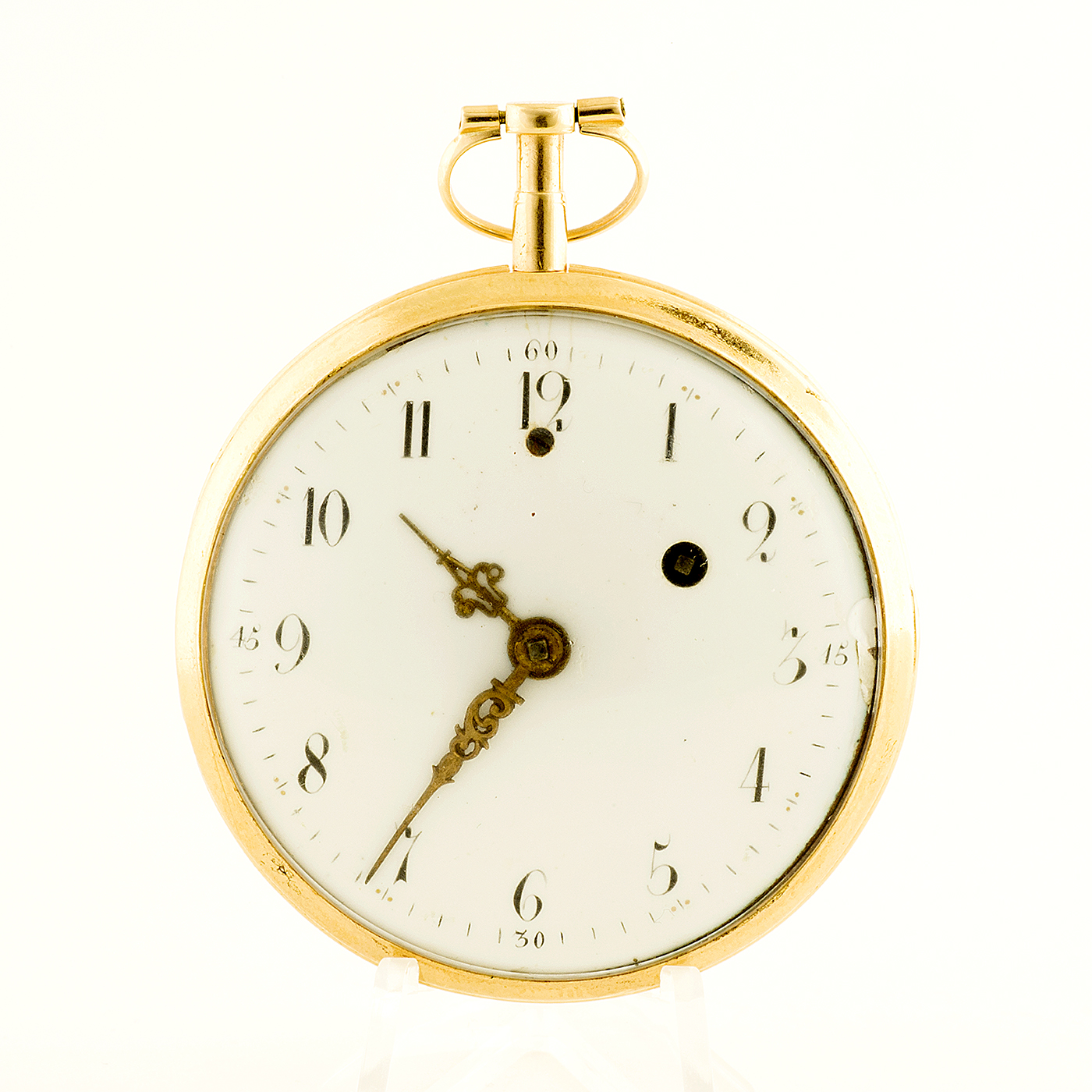 Reloj de Bolsillo para Caballero, Lepine, Verge Fusee (Catalino). Ca. 1840 Oro 18k. Reloj de Bolsillo para Caballero, Lepine, Verge Fusee (Catalino). Ca. 1840 Oro 18k.