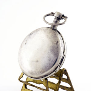 Reloj de bolsillo para caballero, lepine, verge Fuseé (catalino). Plata. Francia. Ca. 1800