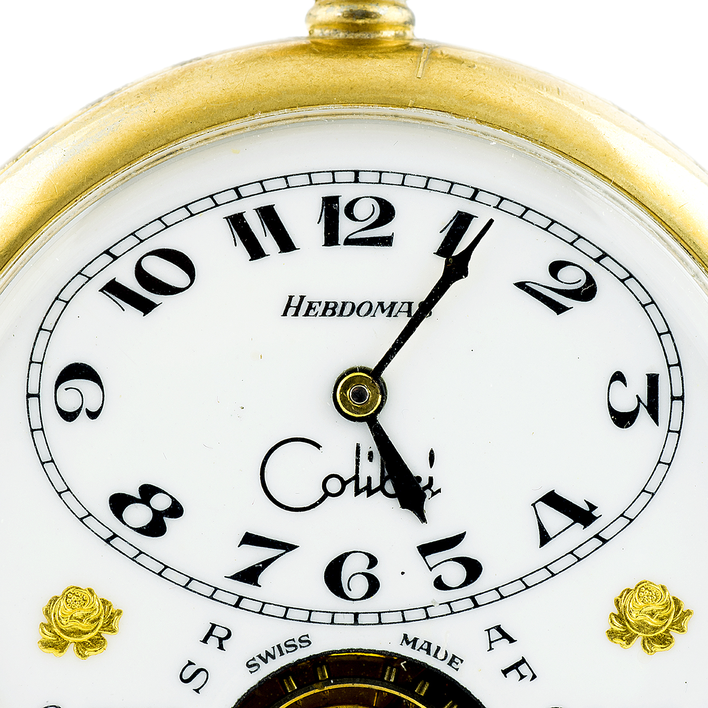 RELOJ DE BOLSILLO PARA CABALLERO, OCHO DÍAS CUERDA. Lepine y remontoir RELOJ DE BOLSILLO PARA CABALLERO, OCHO DÍAS CUERDA. Lepine y remontoir
