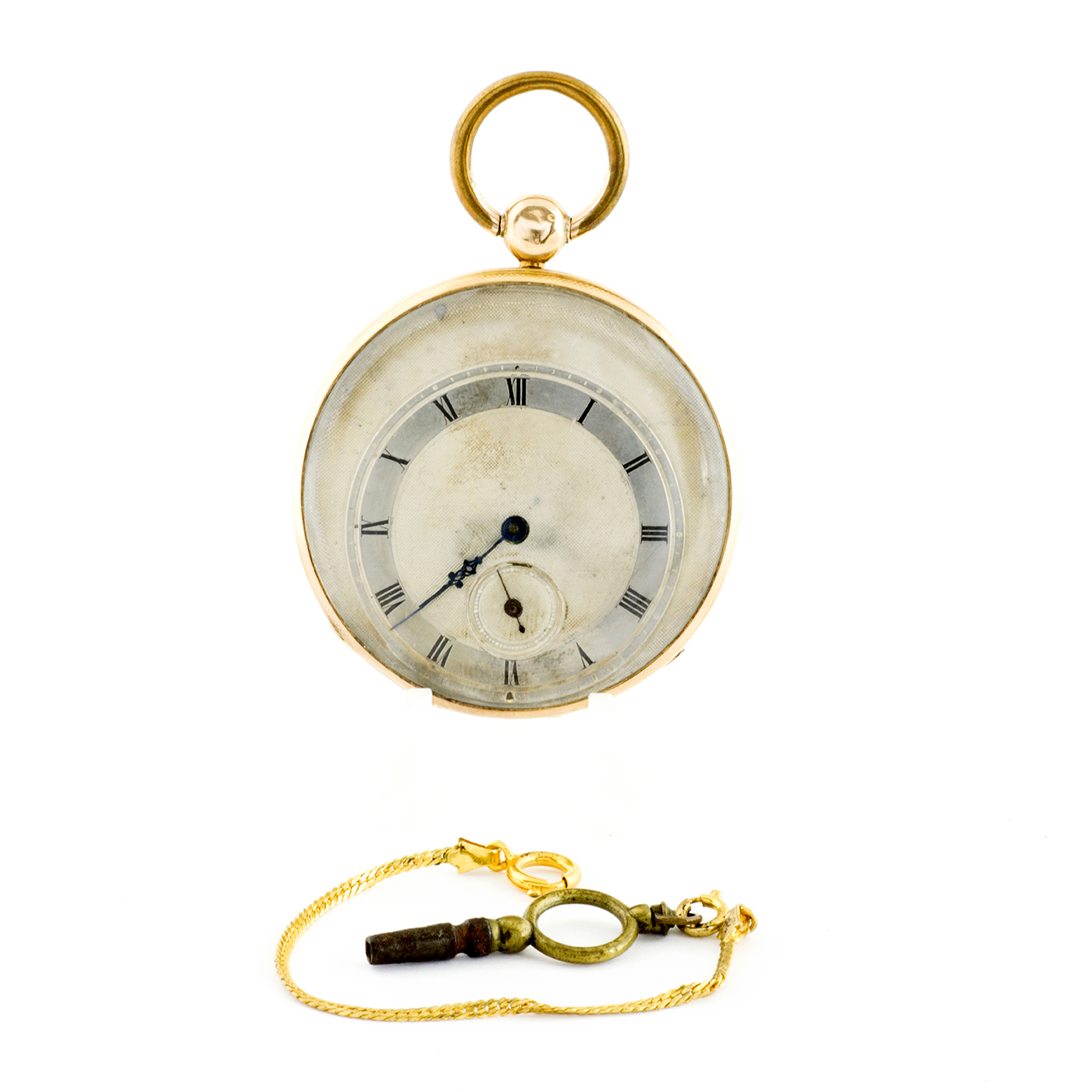 Reloj Francés de Bolsillo, para caballero, lepine. Ca. 1880. Oro 18k. Reloj Francés de Bolsillo, para caballero, lepine. Ca. 1880. Oro 18k.