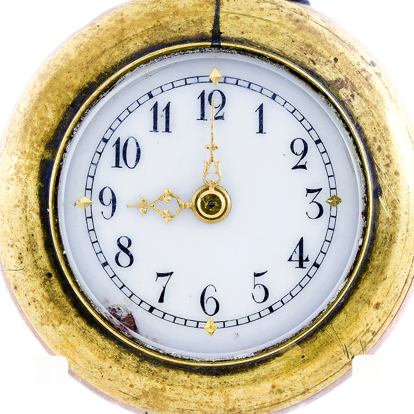 Reloj Suizo de Bolsillo-Colgar para señora, lepine y remontoir. Ca. 1880. Oro Bicolor. Reloj Suizo de Bolsillo-Colgar para señora, lepine y remontoir. Ca. 1880. Oro Bicolor.