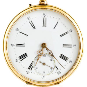 Reloj Suizo de Bolsillo, Lepine y Remontoir. Ca.1880-1890. Oro 18k.