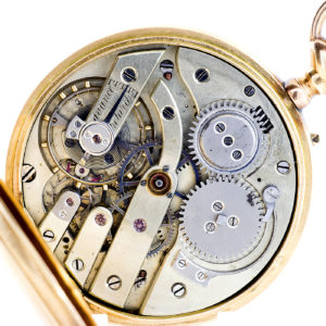 Reloj Suizo de Bolsillo, Lepine y Remontoir. Ca.1880-1890. Oro 18k.