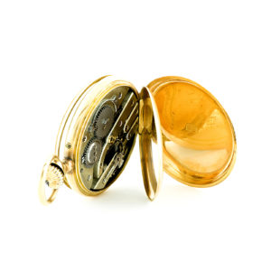Reloj Suizo de Bolsillo, Lepine y Remontoir. Ca.1880-1890. Oro 18k.