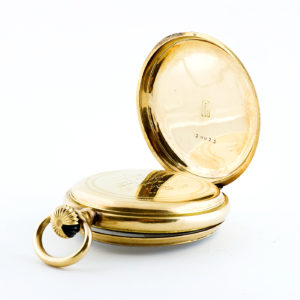 Reloj Suizo de Bolsillo, Lepine y Remontoir. Ca.1880-1890. Oro 18k.