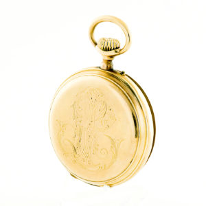 Reloj Suizo de Bolsillo, Lepine y Remontoir. Ca.1880-1890. Oro 18k.