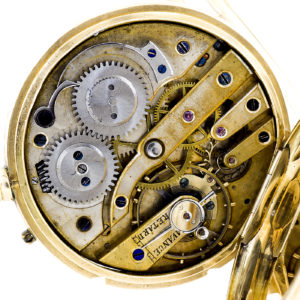 Reloj Suizo de Bolsillo, Lepine y Remontoir. Ca. 1880-90.