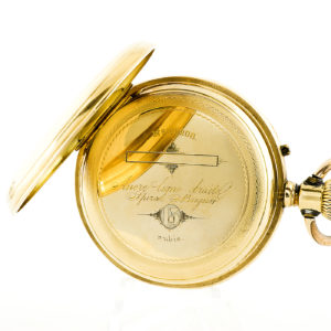 Reloj Suizo de Bolsillo, Lepine y Remontoir. Ca. 1880-90.
