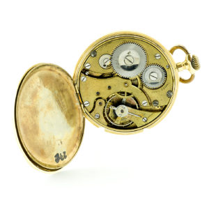 Reloj Suizo de Bolsillo, Lepine y Remontoir. Ca. 1900. Oro 18k.
